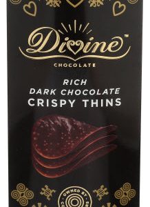 Divine dunkle Schokolade knusprige dünne, 2,8 Unzen (Packung mit 12)