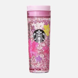 Starbucks Japan SAKURA 2024 Glitzer Becher