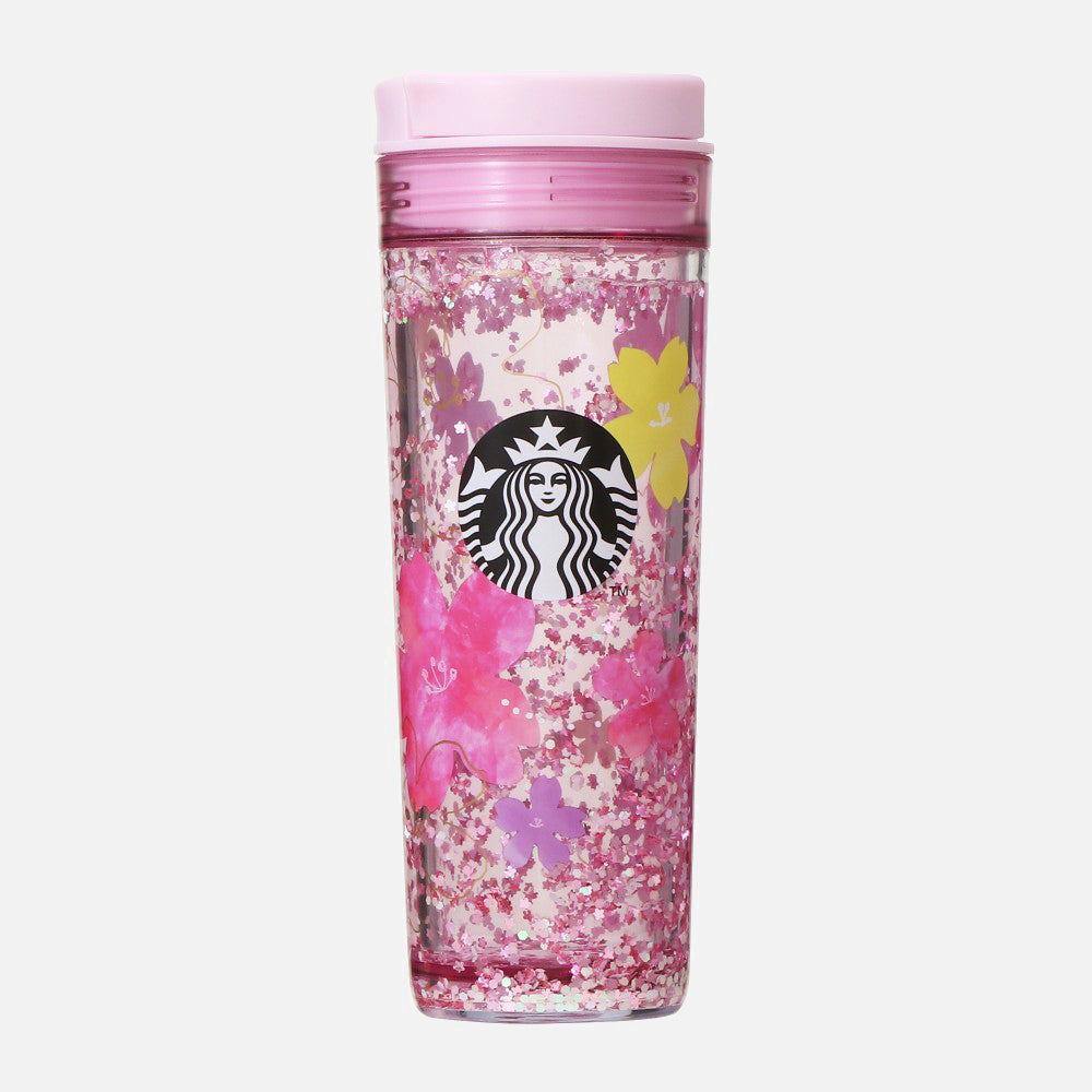 Starbucks Japan SAKURA 2024 Glitzer Becher