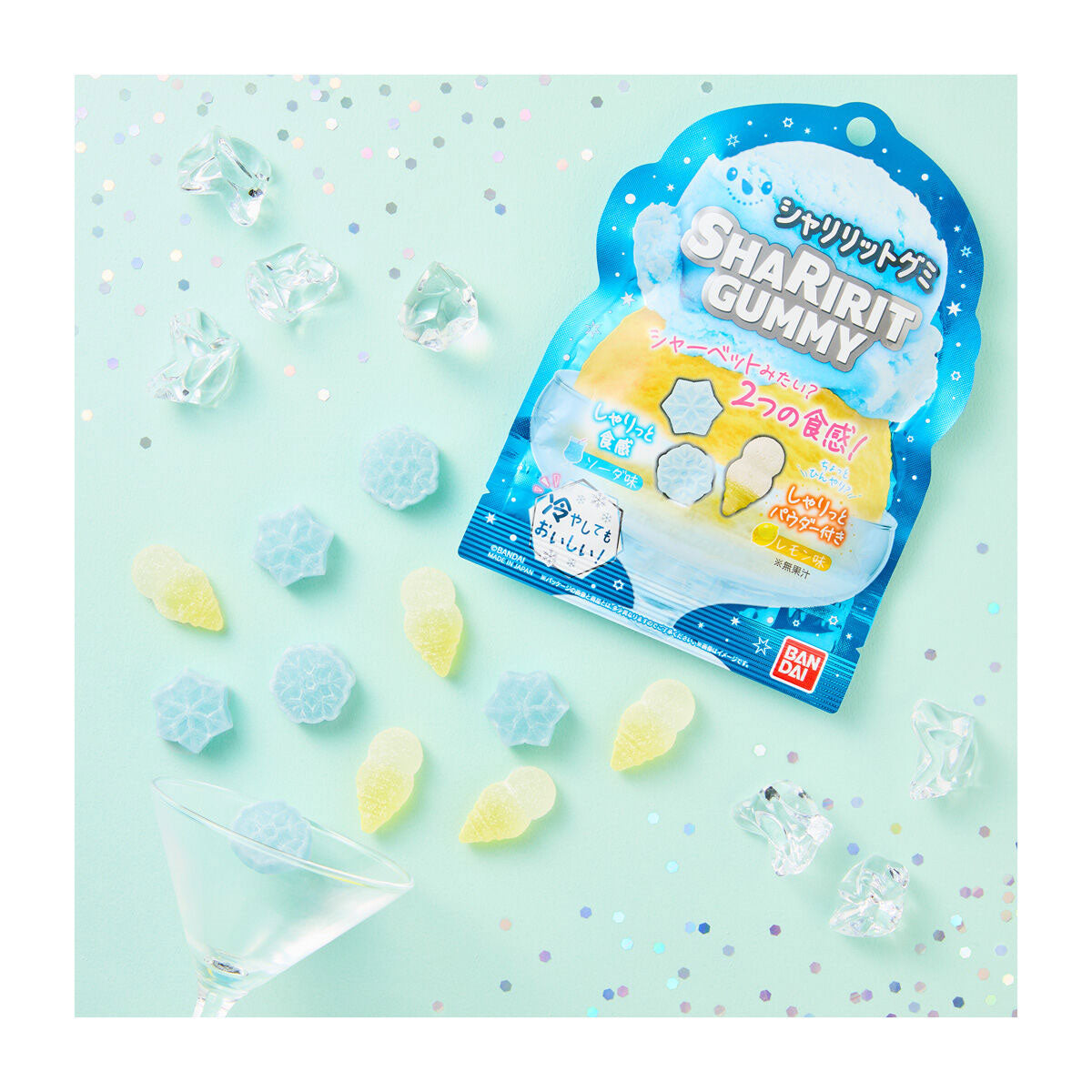 Bandai Sharirit Gummy – Soda & Zitrone