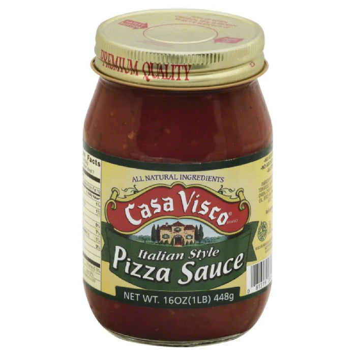 Casa Visco – Pizzasauce, 16 Oz (6er Packung)