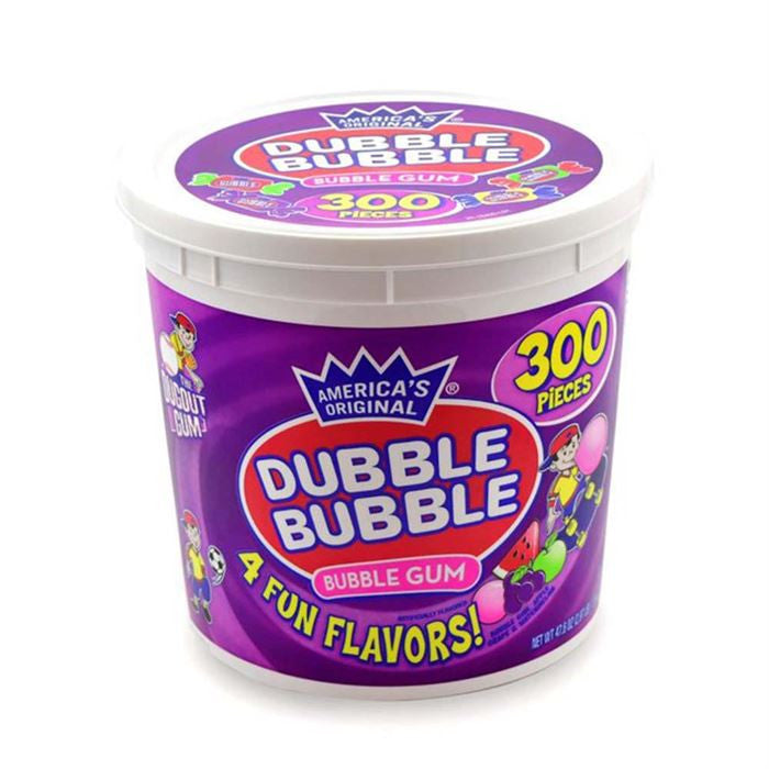 Dubble Bubble Gummi sortierte Wanne