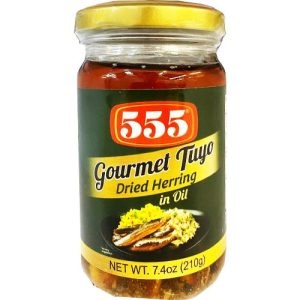 555 – Gourmet Tuyo getrockneter Hering in Öl – regelmäßig – 210 g