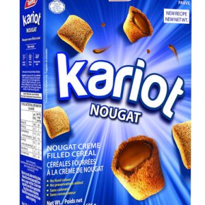 Telma Kariot Nougat Creme gefüllt Getreide, Familiengröße, 24,2 Unzen