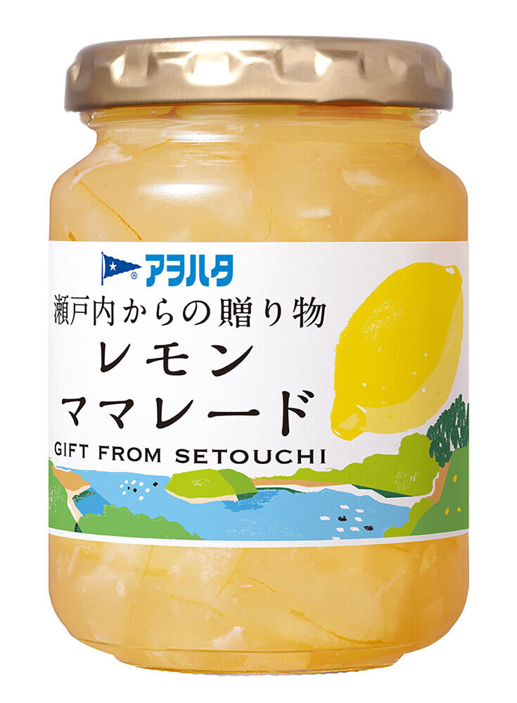 Aohata, Setouchi Serie, Obst Marmelade, Zitrone, 195g