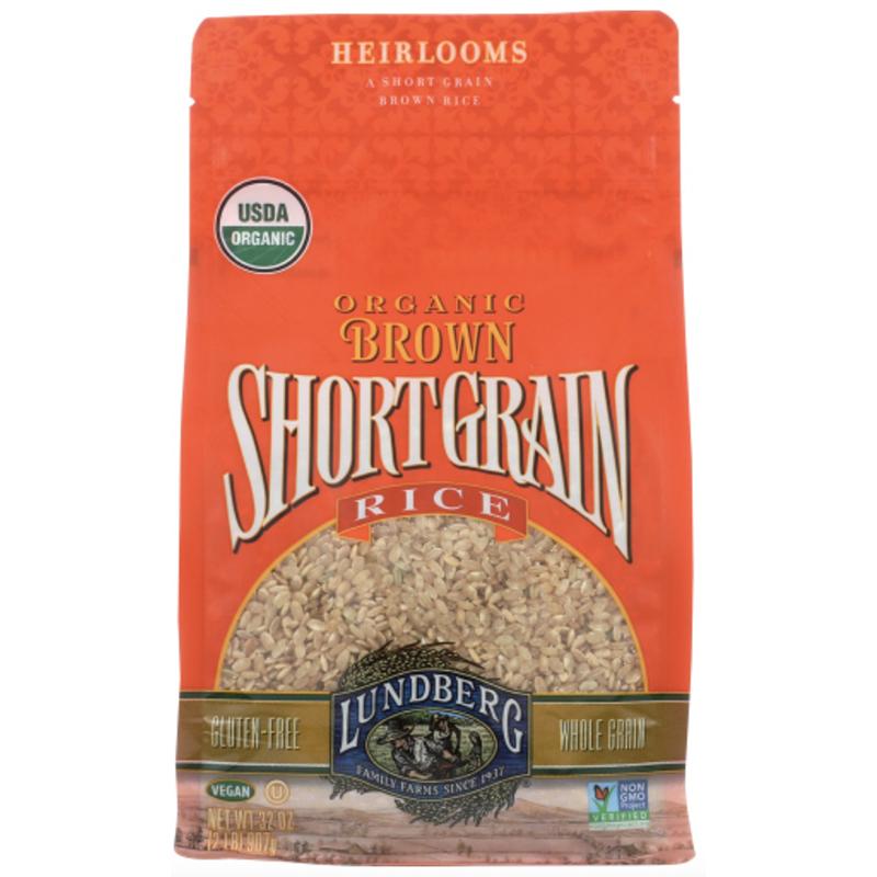 Lundberg kurz Grain Brauner Reis – Biologisch & Aromatisch