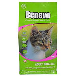 Benevo – Erwachsene Original Katzenfutter auf pflanzlicher Basis, 70,55 oz