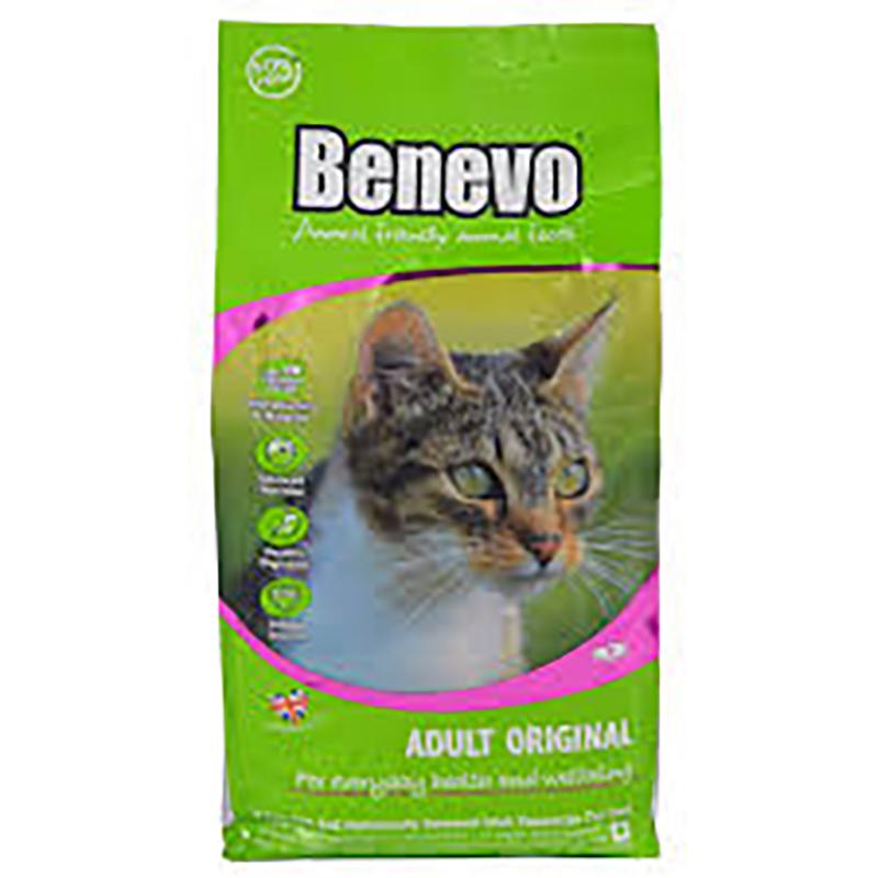 Benevo – Erwachsene Original Katzenfutter auf pflanzlicher Basis, 70,55 oz