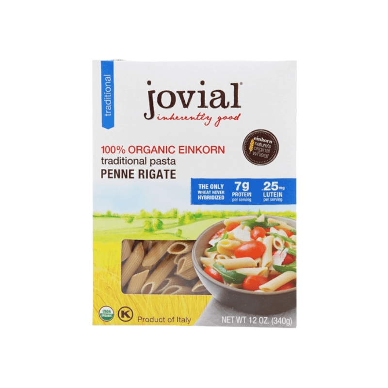 Jovial 100% Bio Einkorn Traditionelle Pasta Penne Rigate