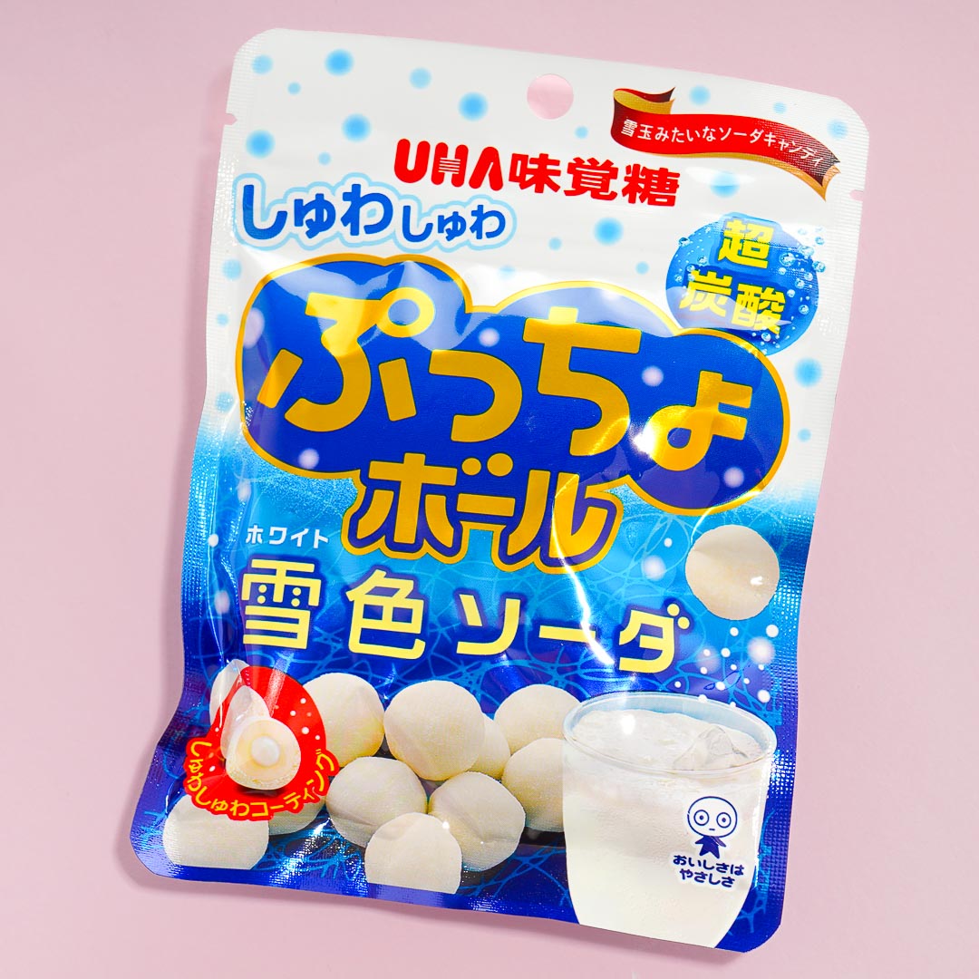 Puccho Ball Süßigkeiten – Erste Schnee-Soda