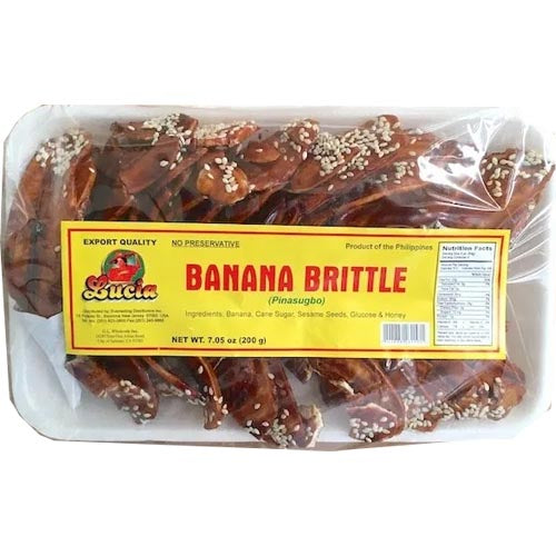 Lucia Banane Brittle – Pinasugbo – 200 G