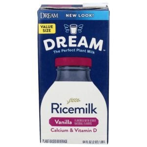 Dream – Ricemilk Vanille angereichert, 64 Floz (Packung mit 8)