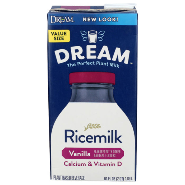 Traum – Reismilch Vanille angereichert, 64 Floz (Packung von 8)
