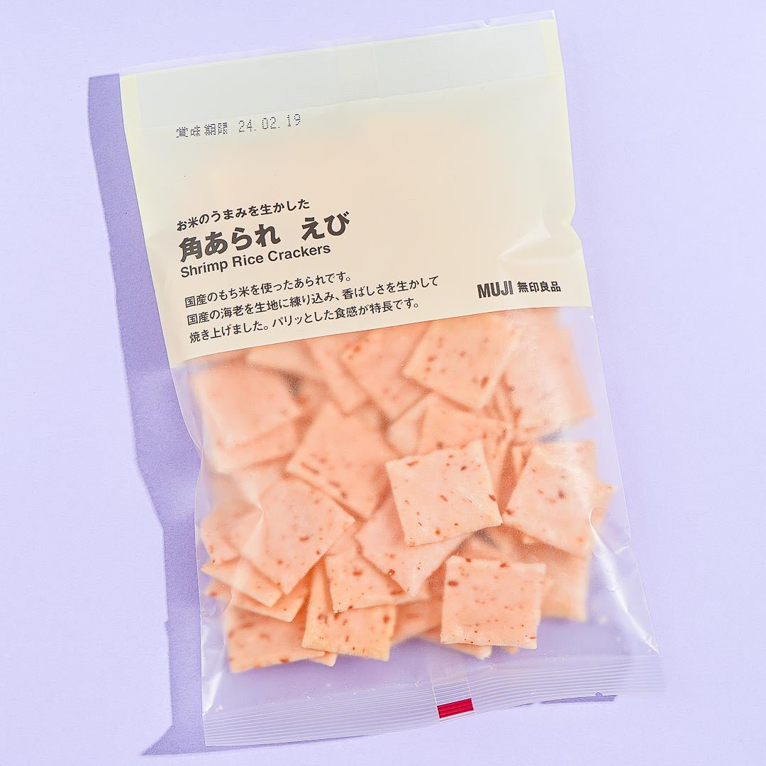 MUJI Garnelen Reis Crackers