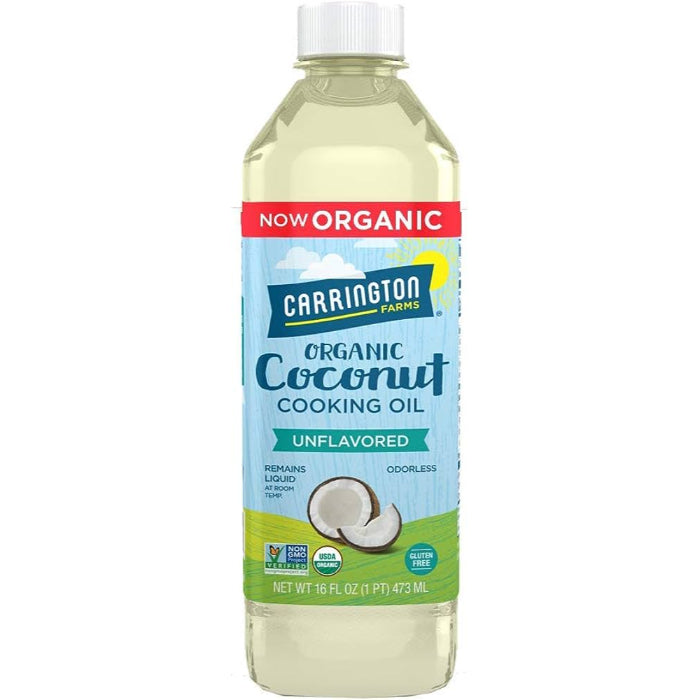 Carrington Farms – Kokosnussöl Kochen Original, 16 Floz (Packung von 6)