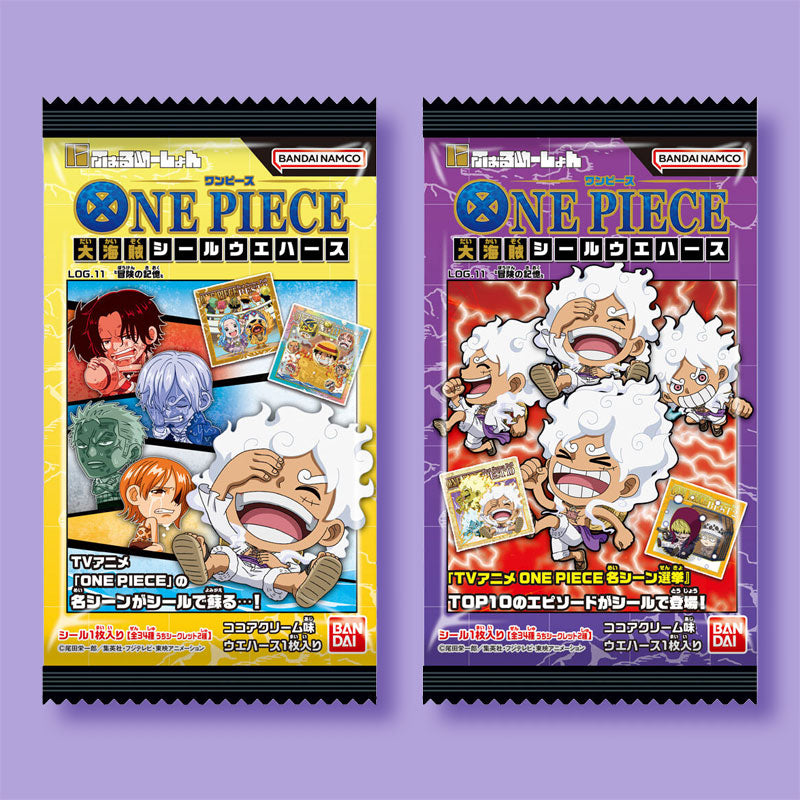 One Piece Niformation Großes Piratensiegel Log.11 Waffel & Seal Aufkleber