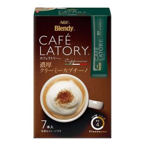 AGF Blendy Café Latory reichen cremigen Capuccino 7 Stöcke
