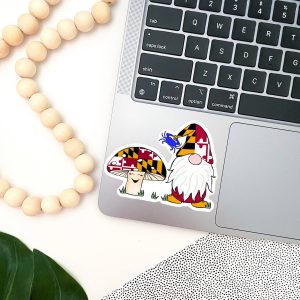 jami schafft – Maryland Pilz & Maryland Gnom Aufkleber