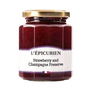 The French Farm – L’Epicurien Champagne & Erdbeermarmelade – 11,3 Unzen