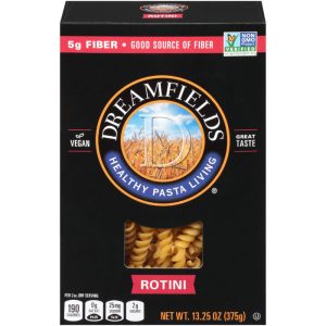 Dreamfields – Rotini Teigwaren, 13,25 Unzen (Packung mit 12 Stück)