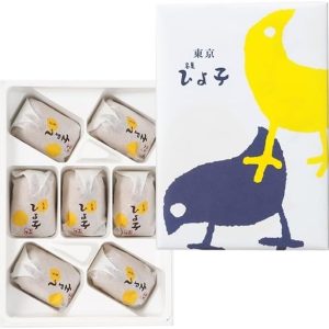 Tokyo Hiyoko Manju Traditional Japanese süßen Packung mit 7 Teebohne Paste Füllung in Japan hergestellt