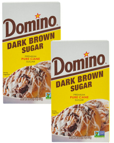 Domino dunkelbrauner Zucker, 16 oz (Packung mit 2)