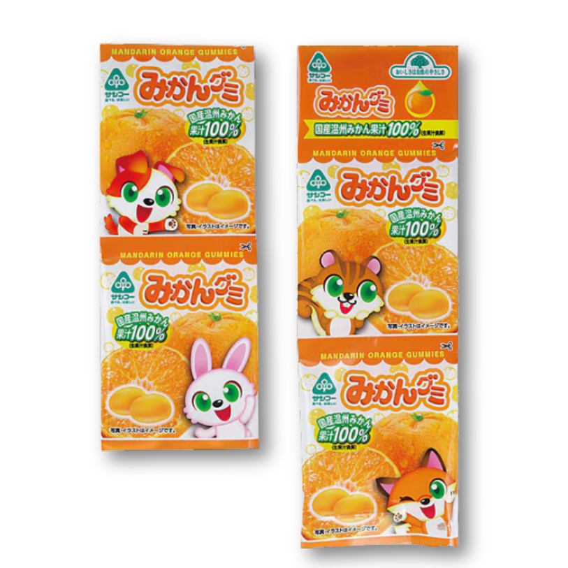Sanko Orange Gummy – 4 Packungen