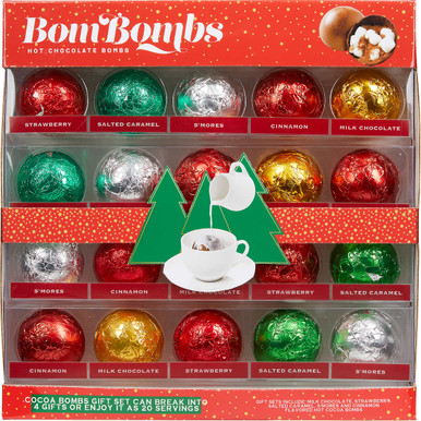Bom Bombs Heiße Schokoladenbomben, Sortiment Packung, 20 Stück (26,8 oz)