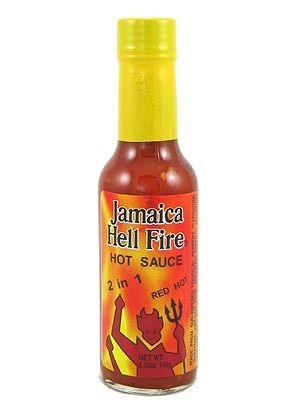 Jamaica Hell Fire 2 / 1 Chilisauce, 5,15 oz