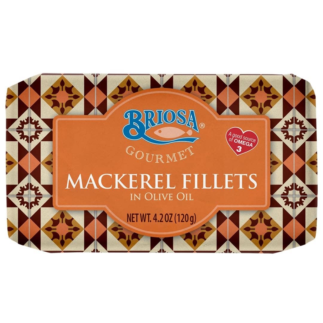 Briosa Gourmet Makrelenfilets in Olivenöl – Premium Internationale Loft Meeresfrüchte