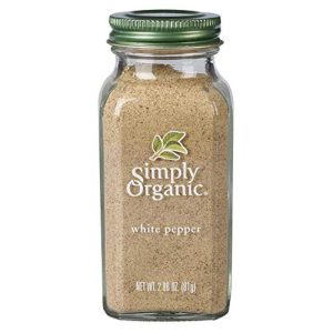 Simply Organic – Gewürzpfeffer weiße Flasche, 2,86 Unzen – Packung mit 6 Stück