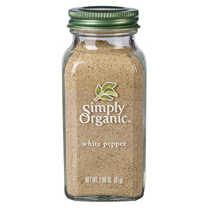 Simply Organic Gewürzpfeffer weiße Flasche, 2.86 Oz – 6er Packung