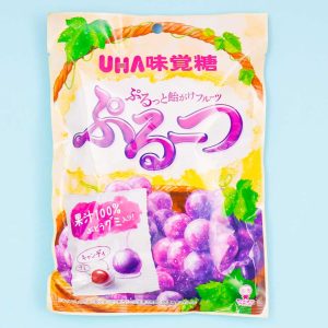 UHA Mikakuto Purutto Grape Süßwarenbeutel