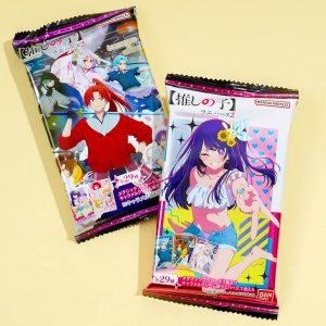 oshi no ko Waffel mit Karte