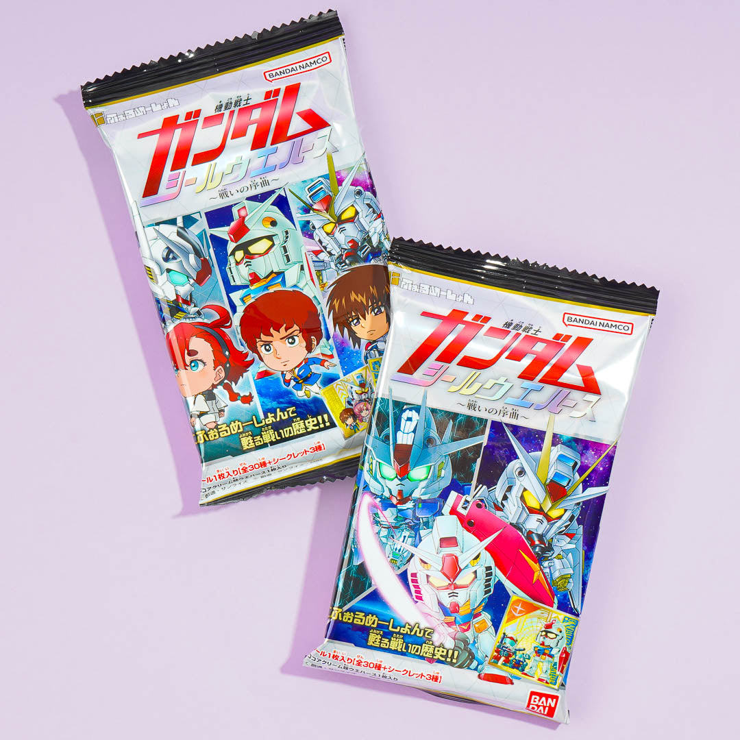 Mobiler Anzug GUNDAM Prelude To Battle Niformation Waffel & Sticker