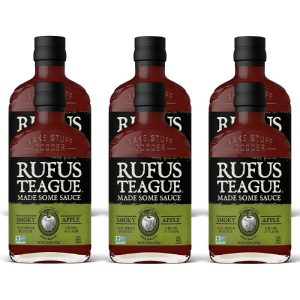 Rufus Teague Soße bbq Apfel Maische 15.25 Unzen – Packung mit 6