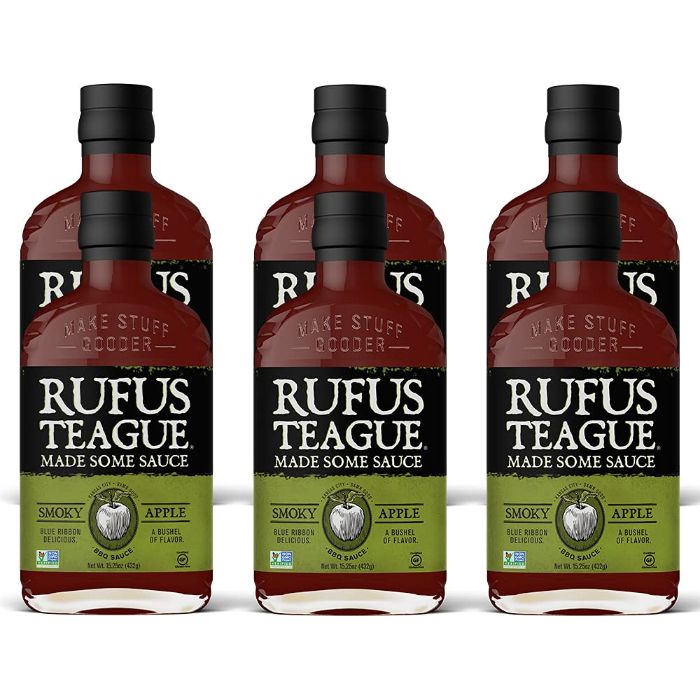 Rufus Teague Sauce Bbq Apfel Mash 15.25 Oz – Packung mit 6 Stück