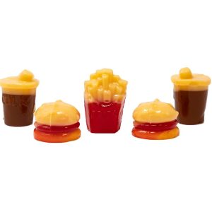 4D Fast Food Gummis