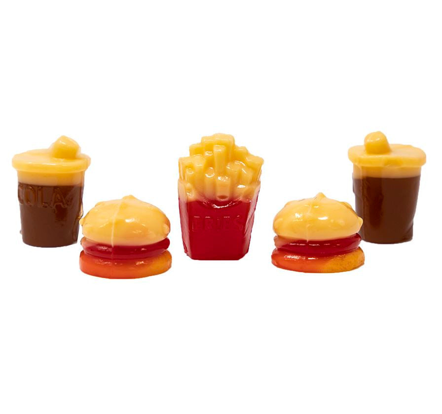 4D Fast Food Gummis