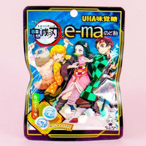 Kimetsu No Yaiba e-ma Throat Süßigkeiten – weiße Traube