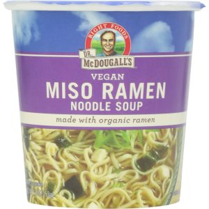 Dr. McDougall’s vegane Miso Ramen Nudelsuppe 1,9 Unzen Packung mit 6
