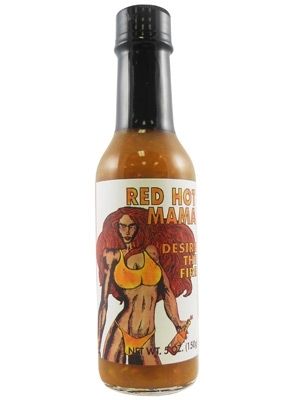 Rote heiße Mama Chilisauce, 5oz