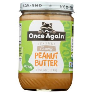 Once Again ungesüßte cremige Erdnussbutter, – 16oz
