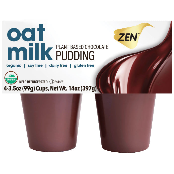 Zen – Pudding Hafer Milchschokolade 4Pc, 14oz – Packung mit 6