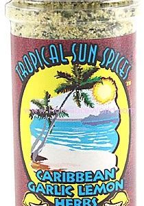 Tropical Sun Caribbean Knoblauch Zitronenkrautgewürz, . – 5oz