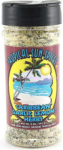Tropical Sun Karibischer Knoblauch Zitronenkraut Gewürz, 5oz