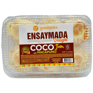 goldilocks – Ensaymada-Freude – Kokosmarmelade mit Macapuno – 6 Packungen – 15,6 Unzen