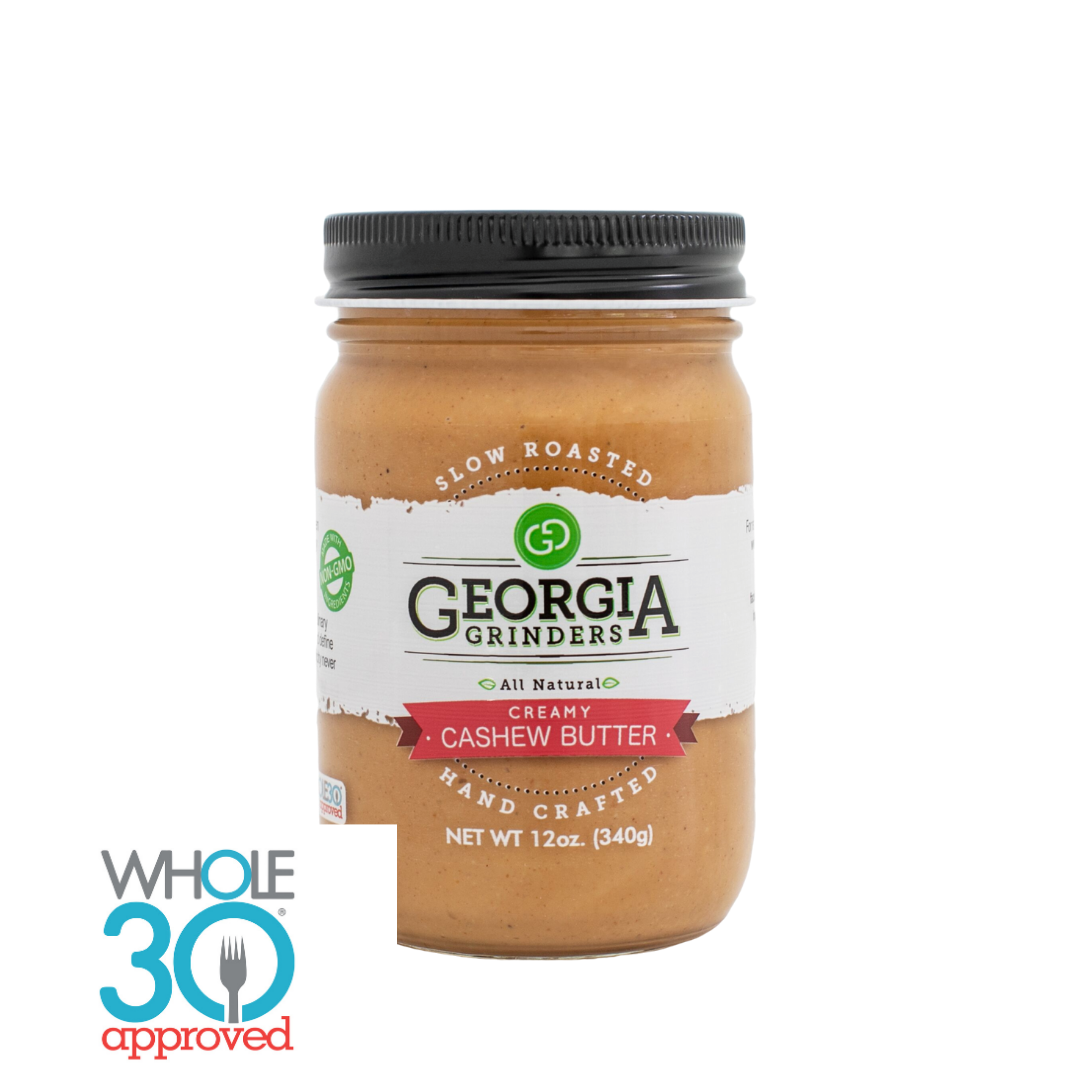 Georgia Grinders Cashew Butter Glas – 12 oz