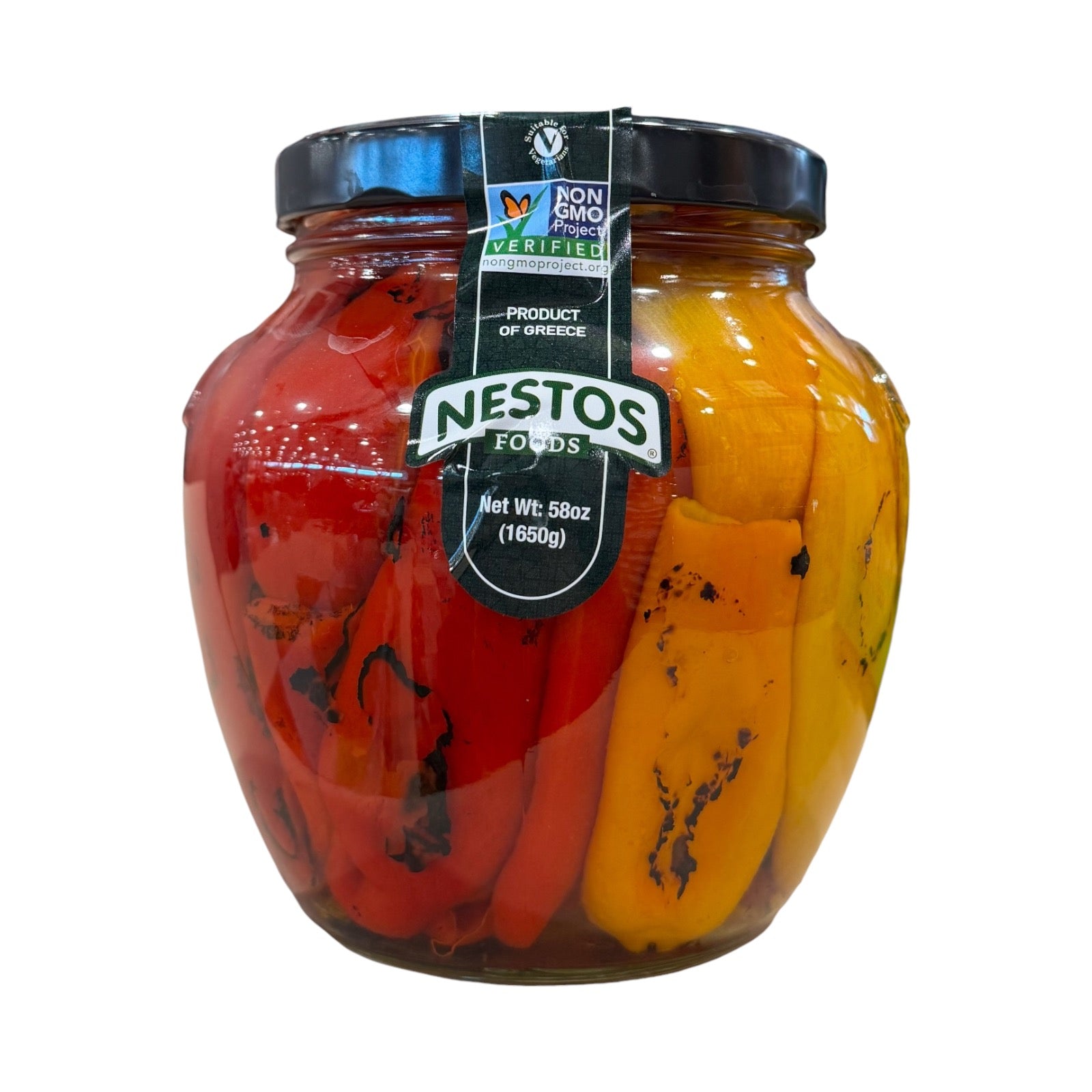 Nestos Feuer geröstete Paprika