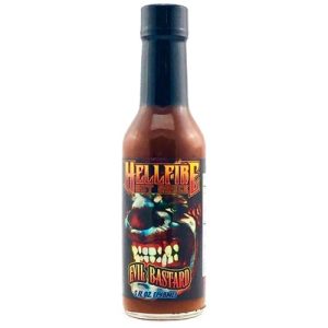 scharfe Sauce Höllenfeuer böse Bastard 5 Unzen Hitze 7 $13.48